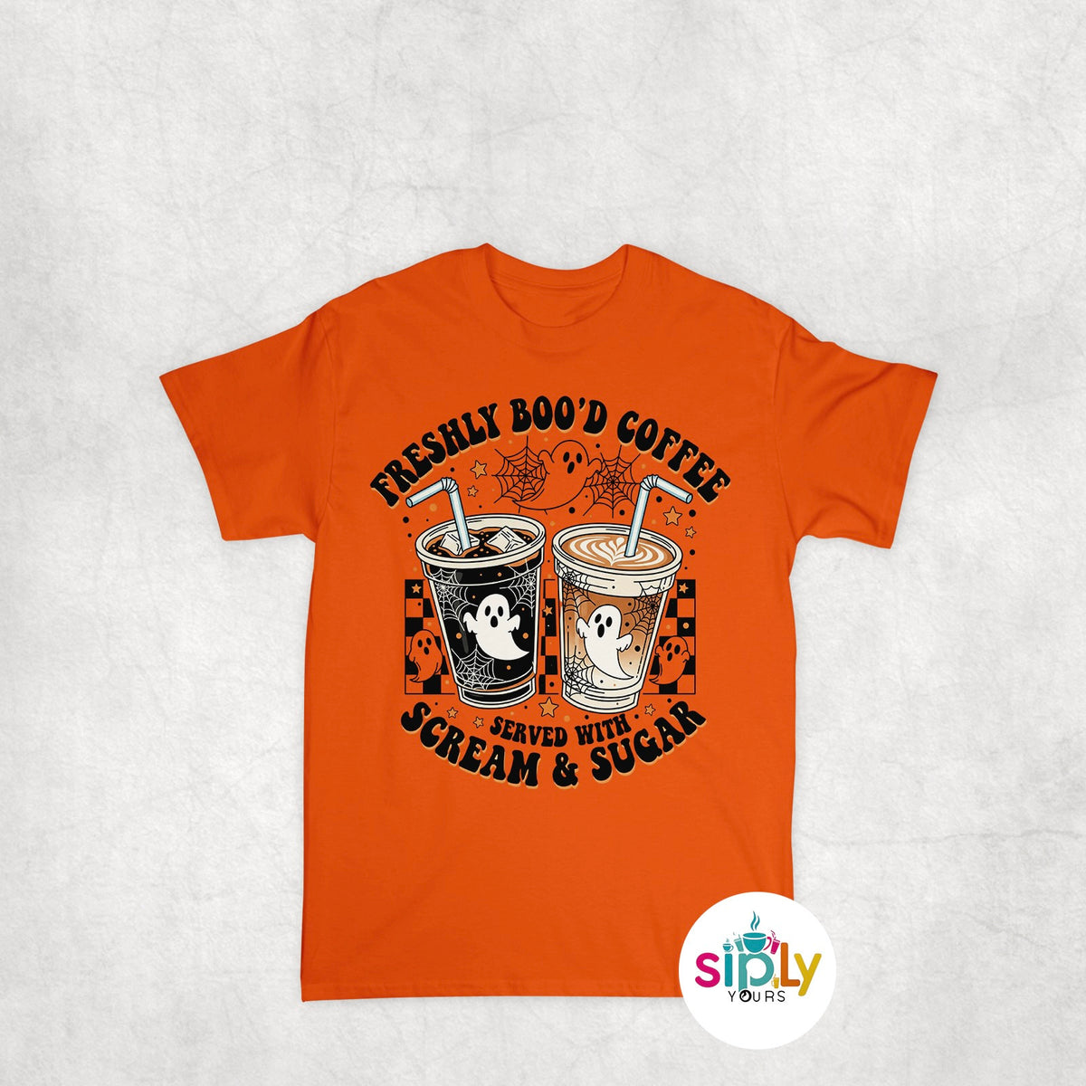 Freshly Boo'd Coffee Tee, Crewneck, Hoodie Adult S-3XL