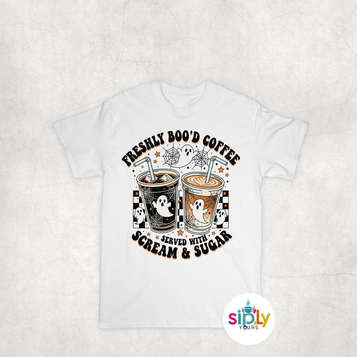 Freshly Boo'd Coffee Tee, Crewneck, Hoodie Adult S-3XL