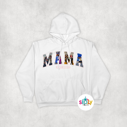 MAMA EST Tee, Crewneck, Hoodie Adult S-3XL