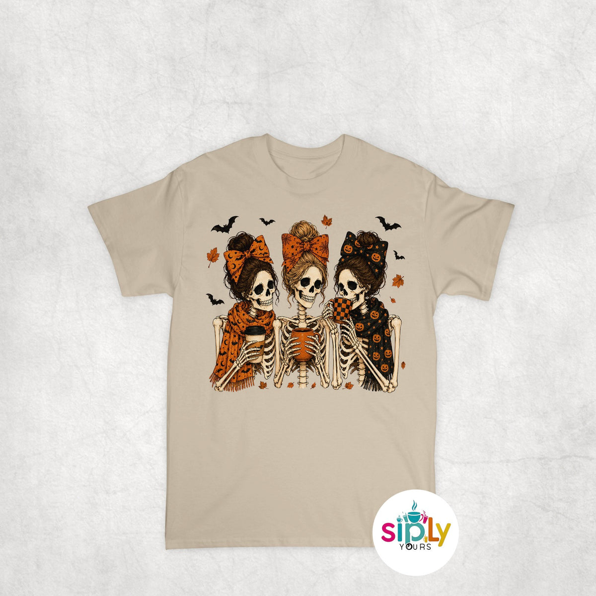 Skeleton Witches 2 Tee, Crewneck, Hoodie Adult S-3XL
