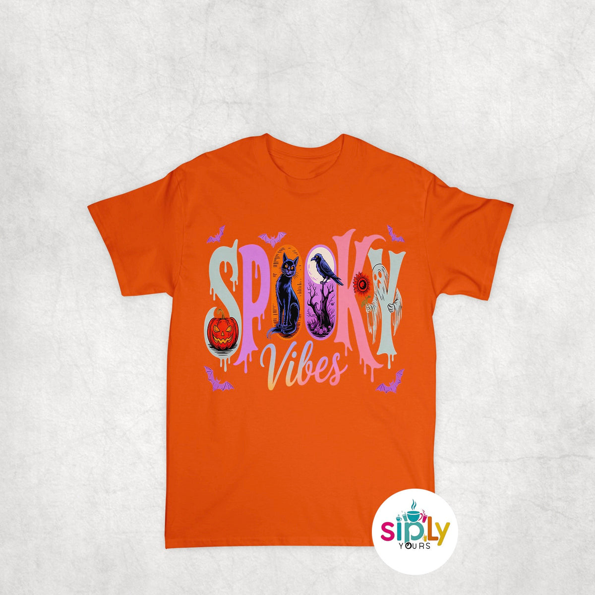 Spooky Vibes Tee, Crewneck, Hoodie Adult S-3XL