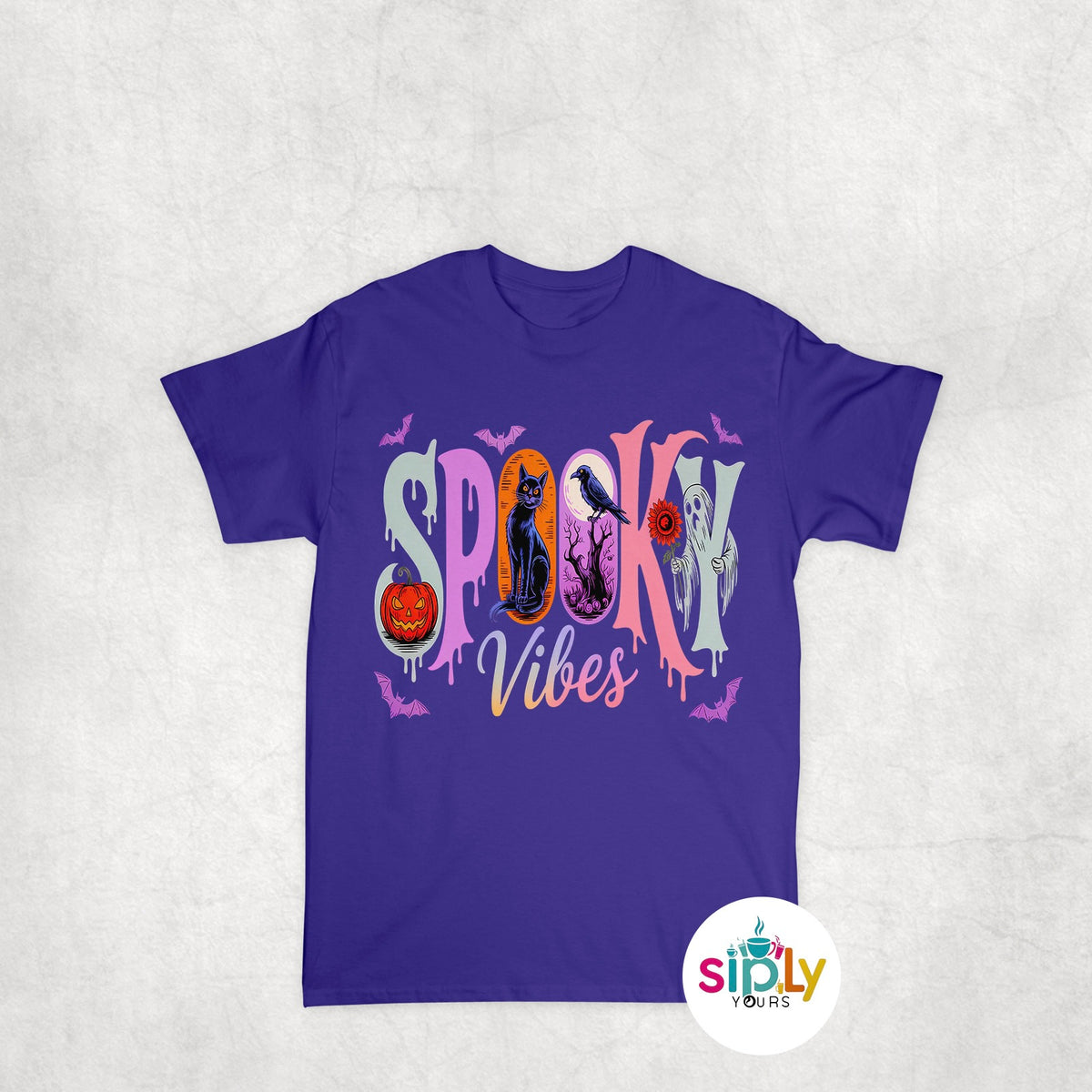 Spooky Vibes Tee, Crewneck, Hoodie Adult S-3XL