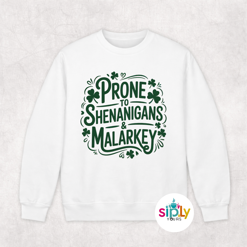 St Patrick's Day - 5 Tee, Crewneck, Hoodie Adult S-3XL