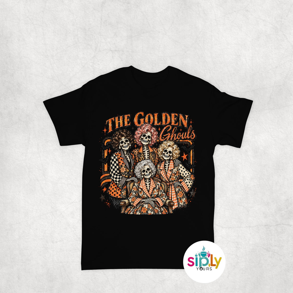 The Golden Ghouls Tee, Crewneck, Hoodie Adult S-3XL