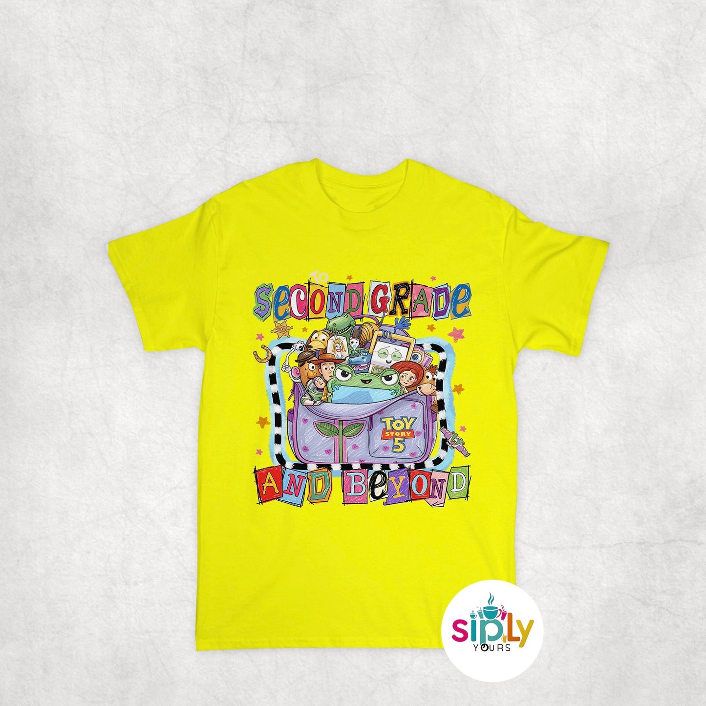 Back to School Toy Cartoon Youth XS-XL