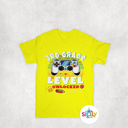 Back to School Level Up Youth XS-XL