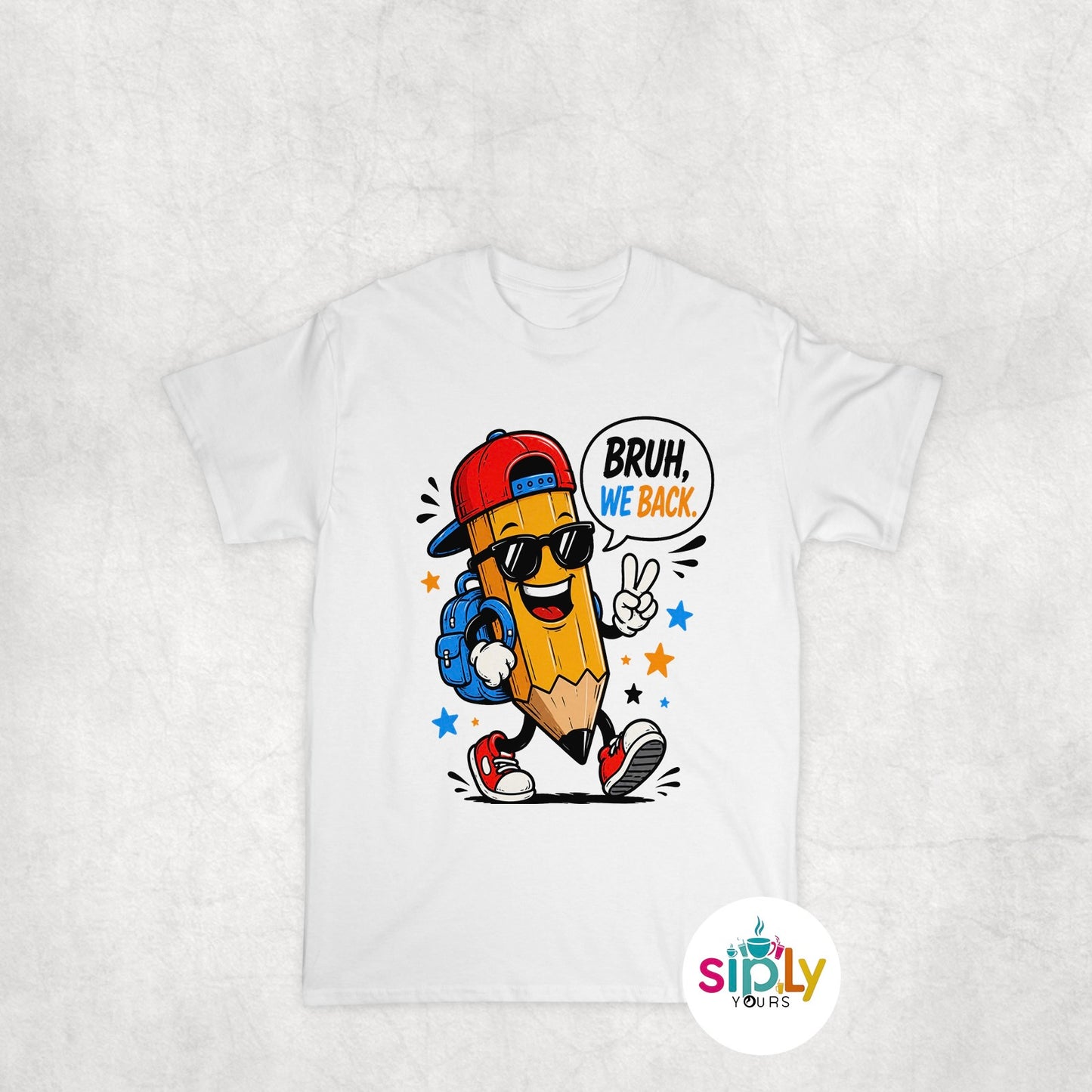 Back to School We Back Bruh Youth XS-XL