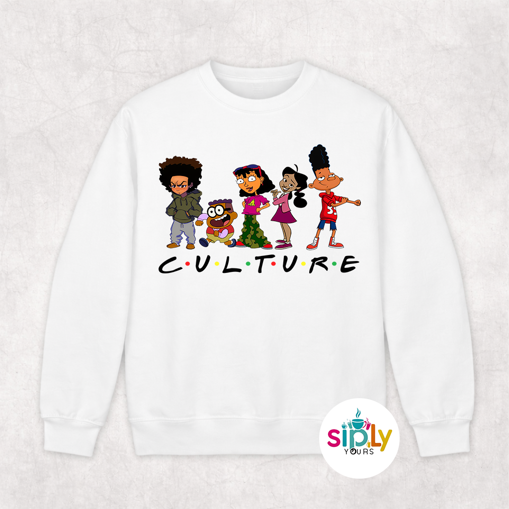 Culture Tee, Crewneck, Hoodie Adult S-3XL