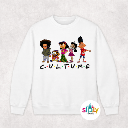 Culture Tee, Crewneck, Hoodie Adult S-3XL