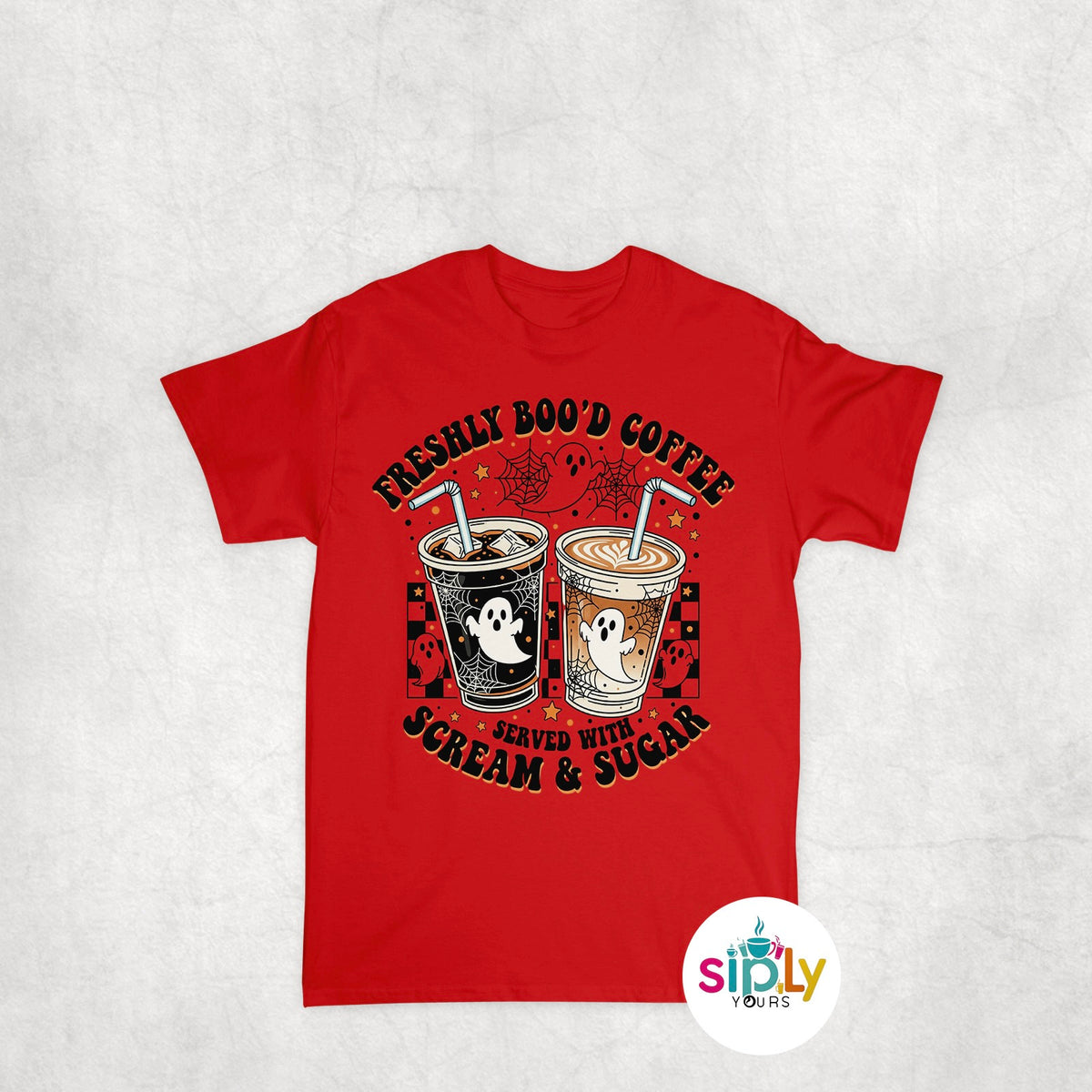 Freshly Boo'd Coffee Tee, Crewneck, Hoodie Adult S-3XL
