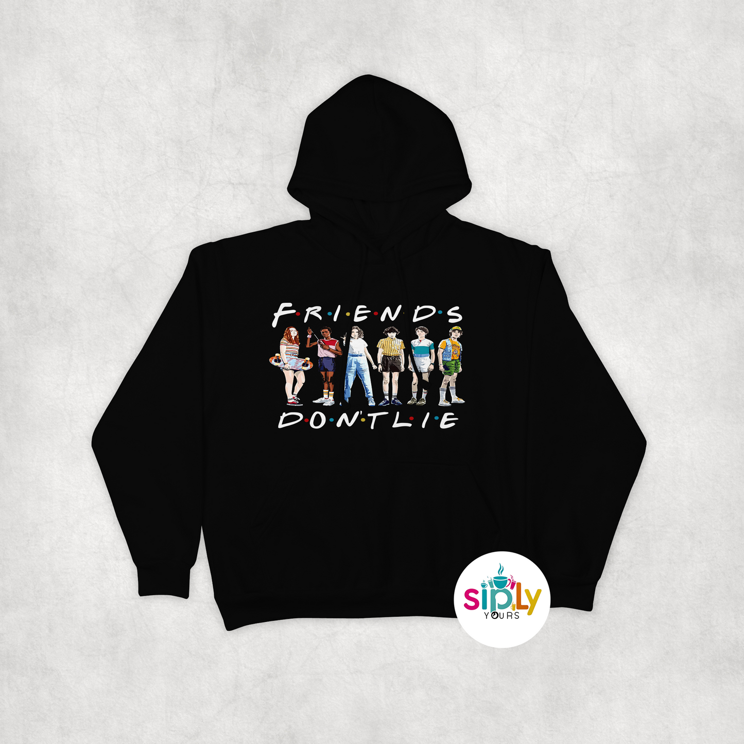 Friends Don't Lie Tee, Crewneck, Hoodie Adult S-3XL
