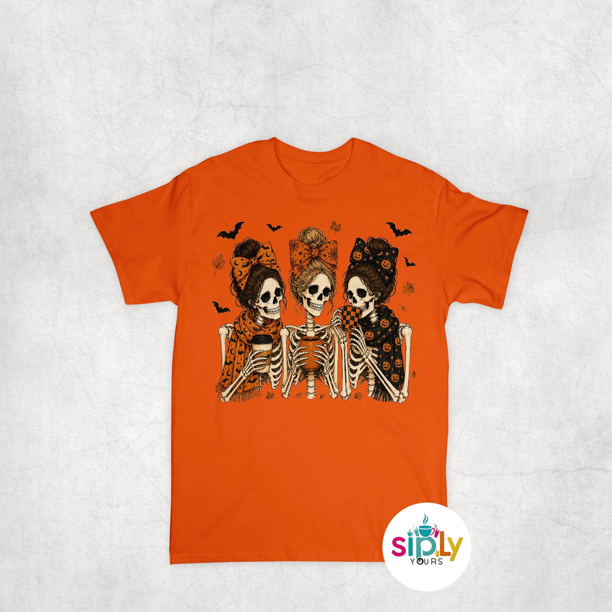 Skeleton Witches 2 Tee, Crewneck, Hoodie Adult S-3XL
