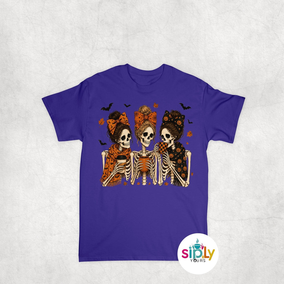 Skeleton Witches 2 Tee, Crewneck, Hoodie Adult S-3XL