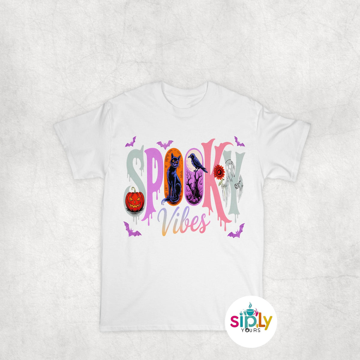 Spooky Vibes Tee, Crewneck, Hoodie Adult S-3XL