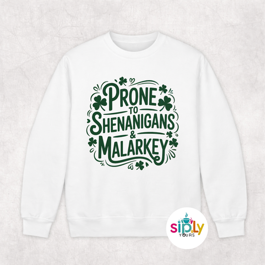 St Patrick's Day - 5 Tee, Crewneck, Hoodie Adult S-3XL