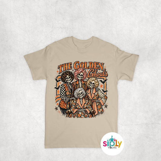 The Golden Ghouls Tee, Crewneck, Hoodie Adult S-3XL