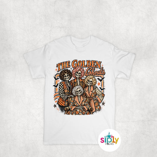 The Golden Ghouls Tee, Crewneck, Hoodie Adult S-3XL